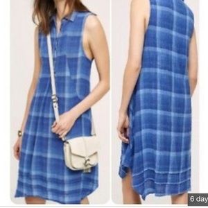 NWT Anthropologie Isabella Sinclair Dress Plaid